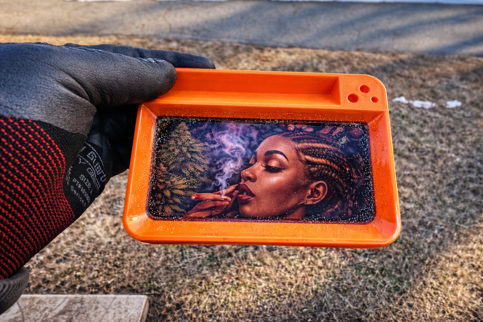 Golden Muse Rolling Tray