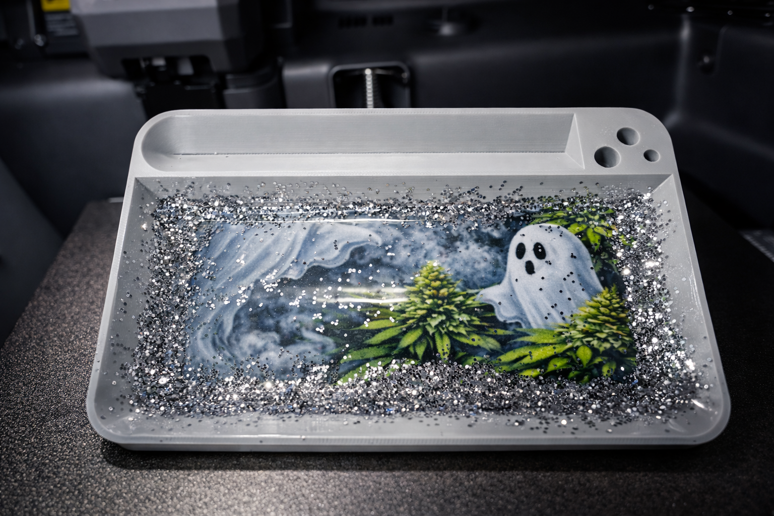 Ghost Garden Rolling Tray