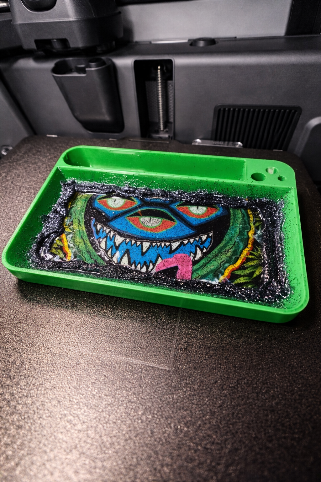 Neon Cyclops Rolling Tray